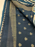 Lehariya Design with stone border crape chiffon premium sarees🌹-JU25