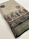 Tussar Fancy Printed -JU30