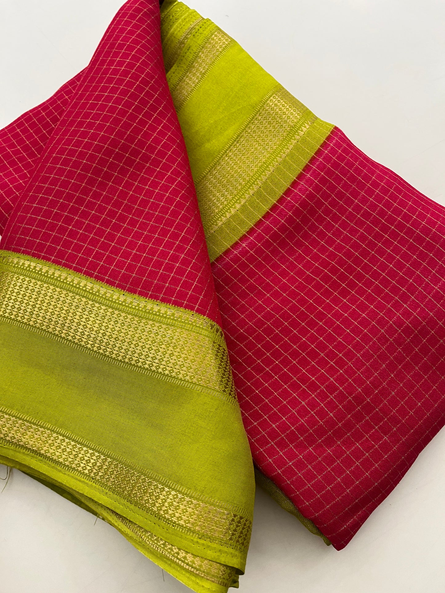 Crepe chiffon Saree