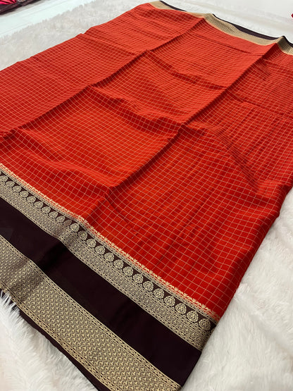 Semi Mysore Silk -F23