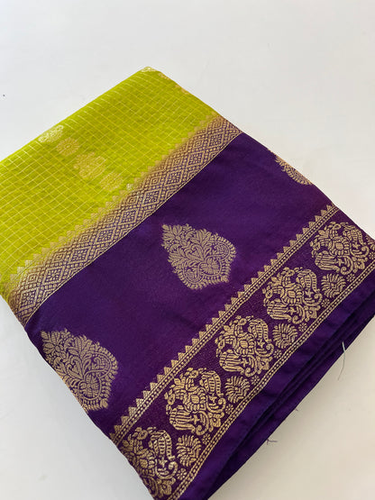 Banarasi crape fancy saree