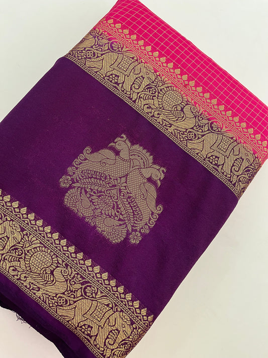 Banarasi Crepe Premium