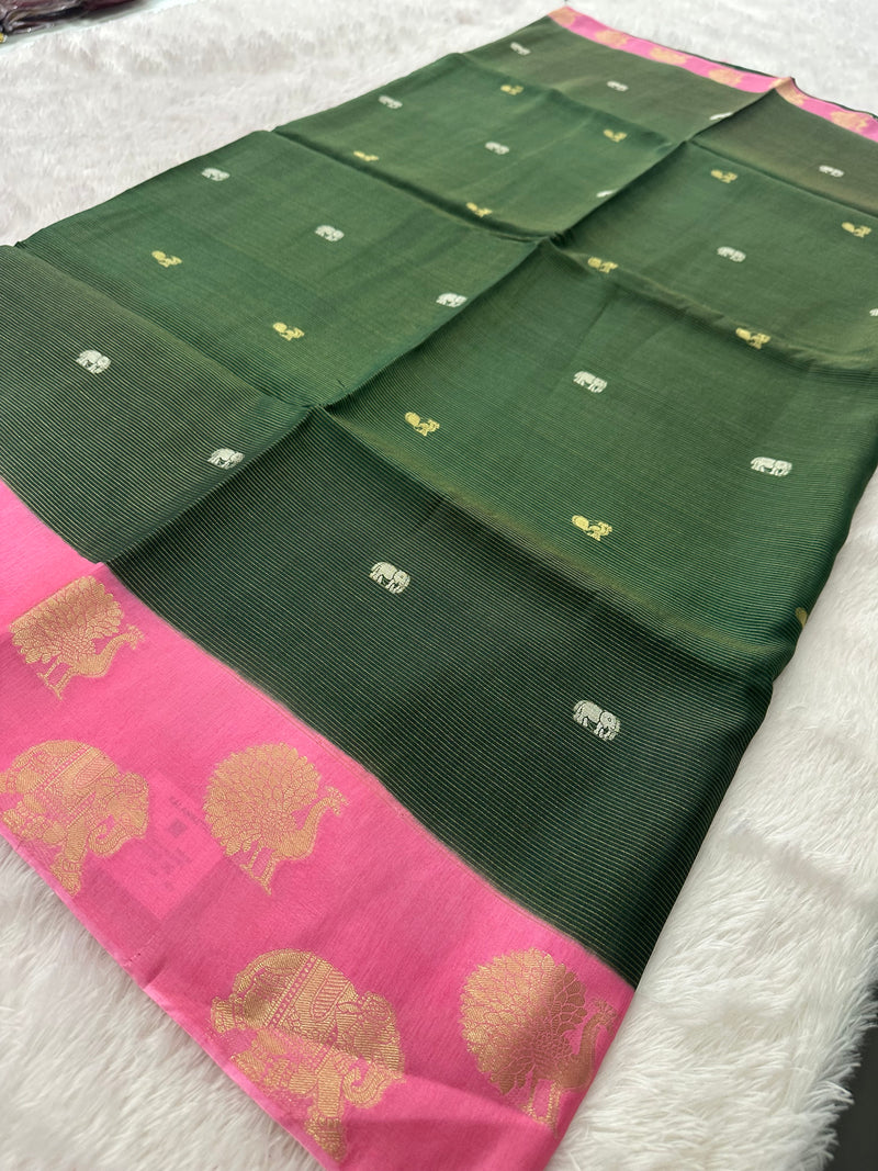 Banarasi Viscose Fancy Saree-JU10
