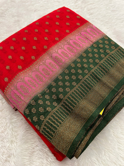 Replica of Pure Kaddi Georgette-M3