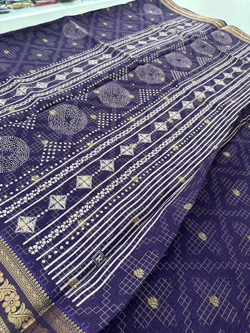 Tussar Fancy Saree -J22