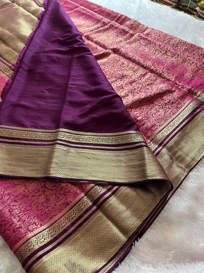Banarasi Brocade soft silk