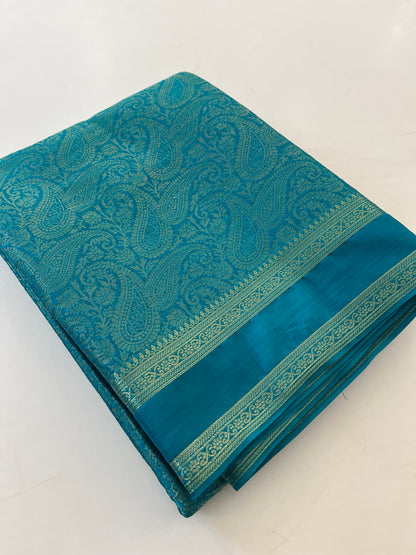 Banarasi brocade soft silk
