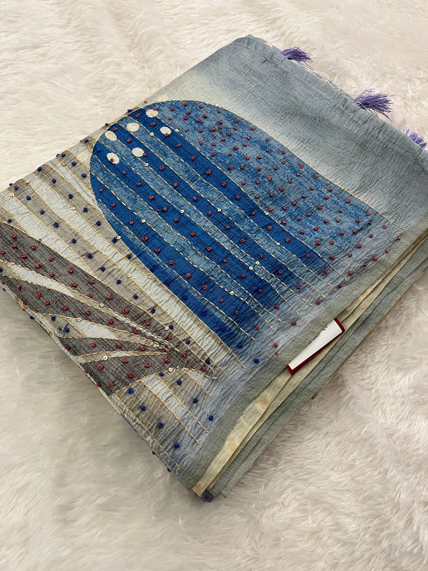 Knot Work Fancy Saree-F17