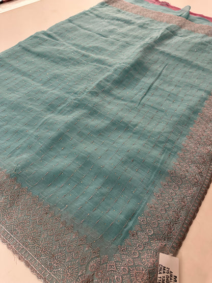 Fancy Designer work saree- M26