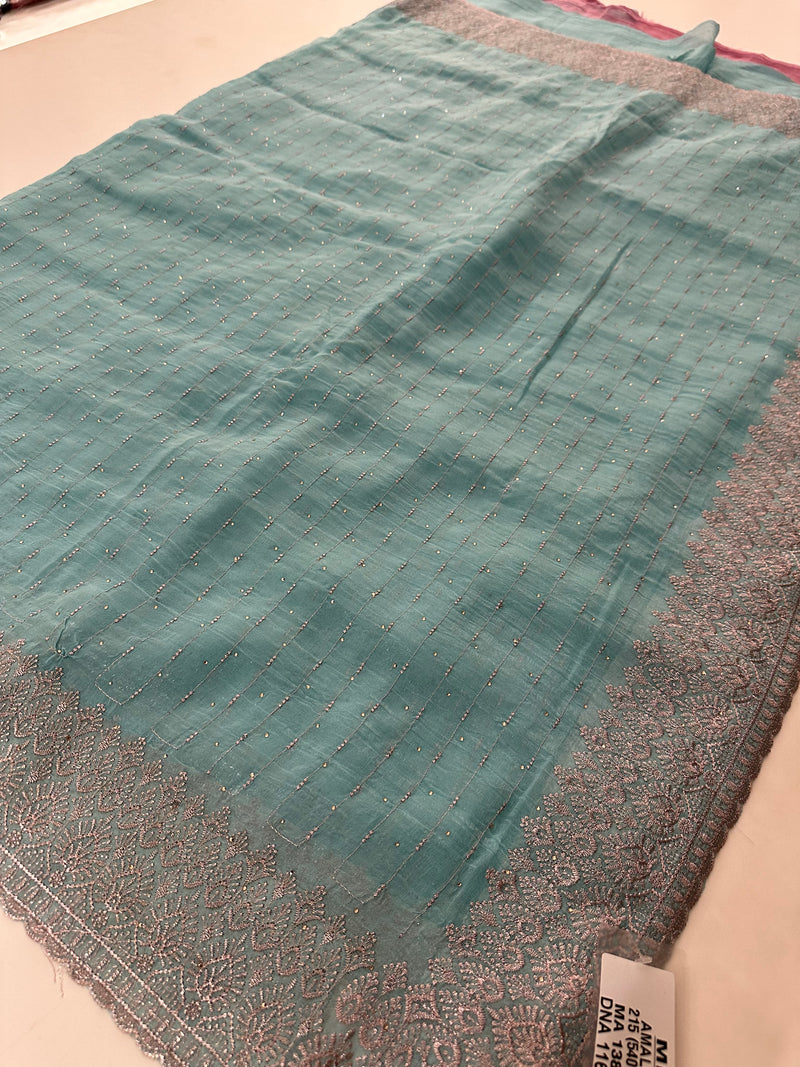 Fancy Designer work saree- M26