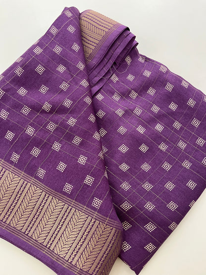 Tussar Chiffon