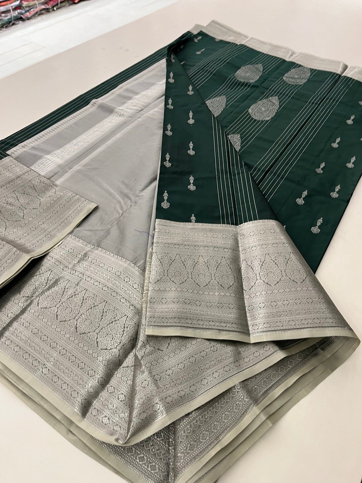 Semi Kanchi  Silk Saree