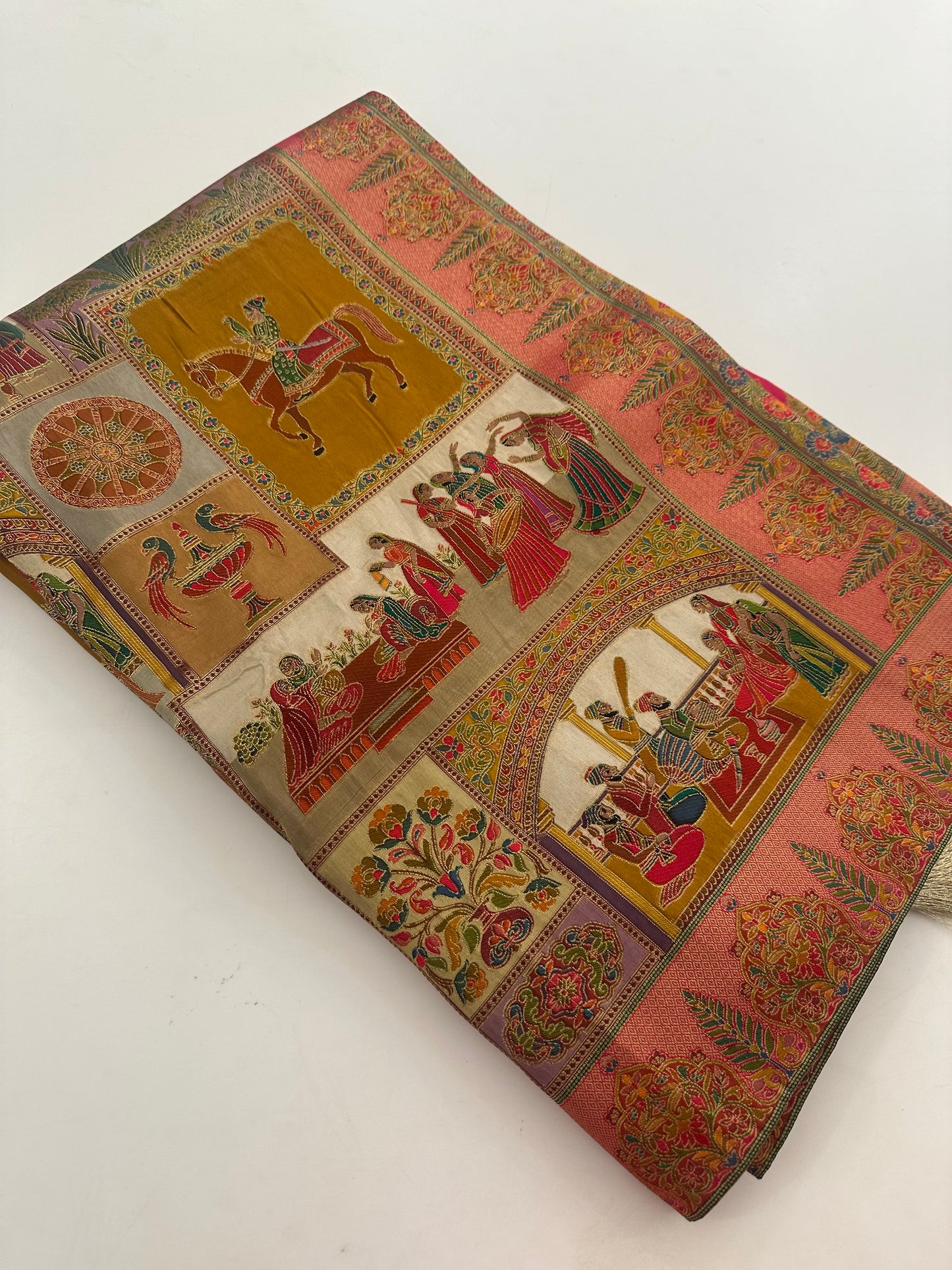 Pashmina Silk Designer Saree-J4