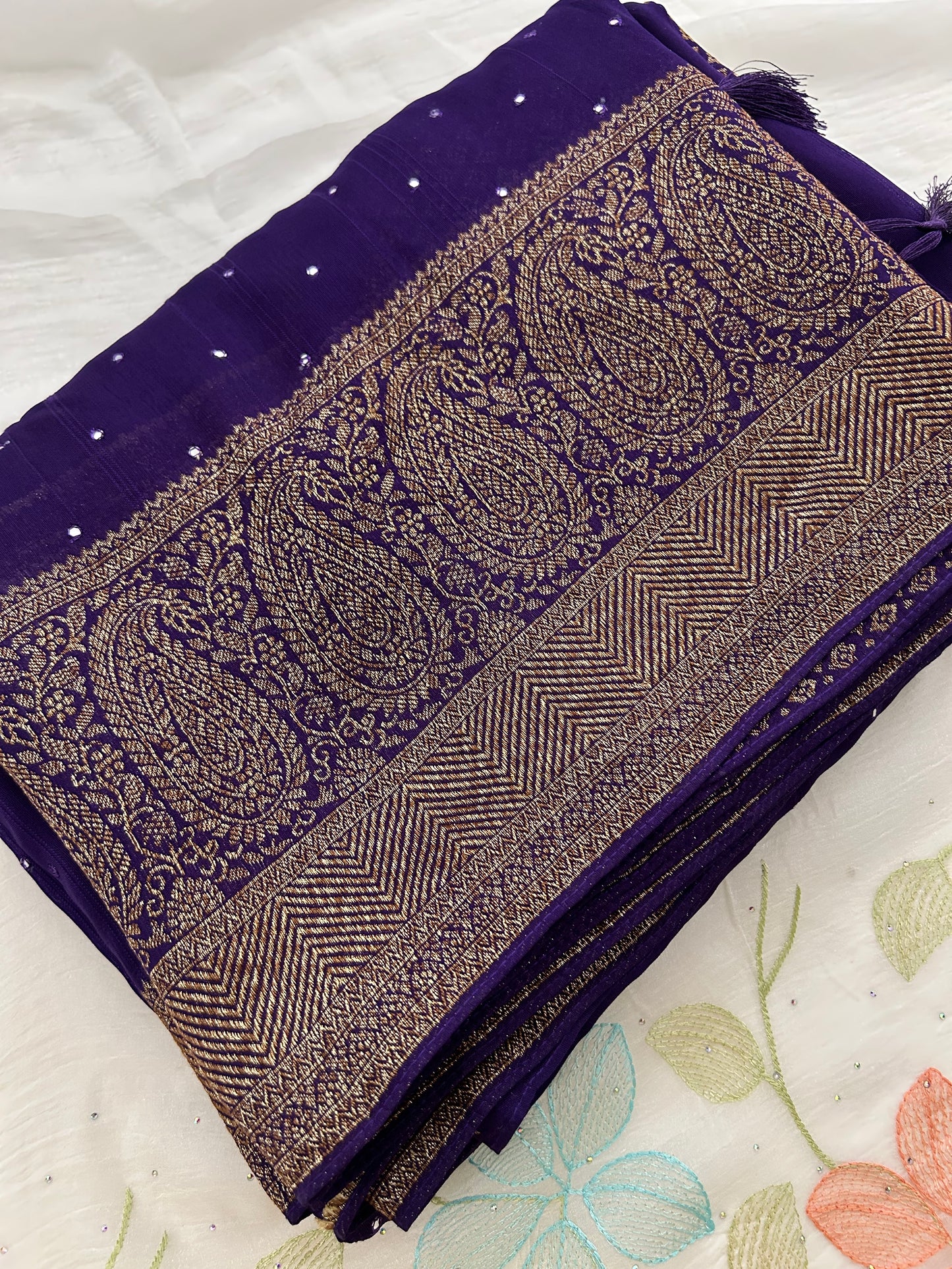 JUTE TUSSAR PREMIUM WITH MIRROR WORK-22