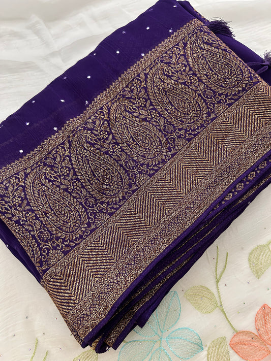 JUTE TUSSAR PREMIUM WITH MIRROR WORK-22