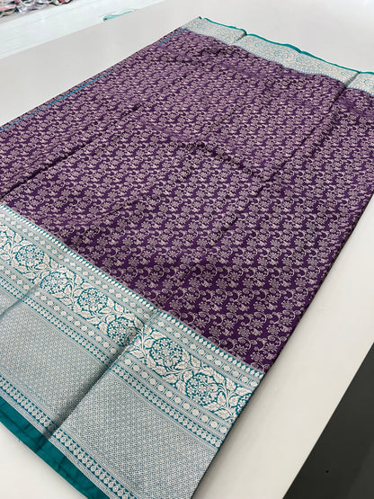 Semi Kanjeevaram  Tissue Silk Saree