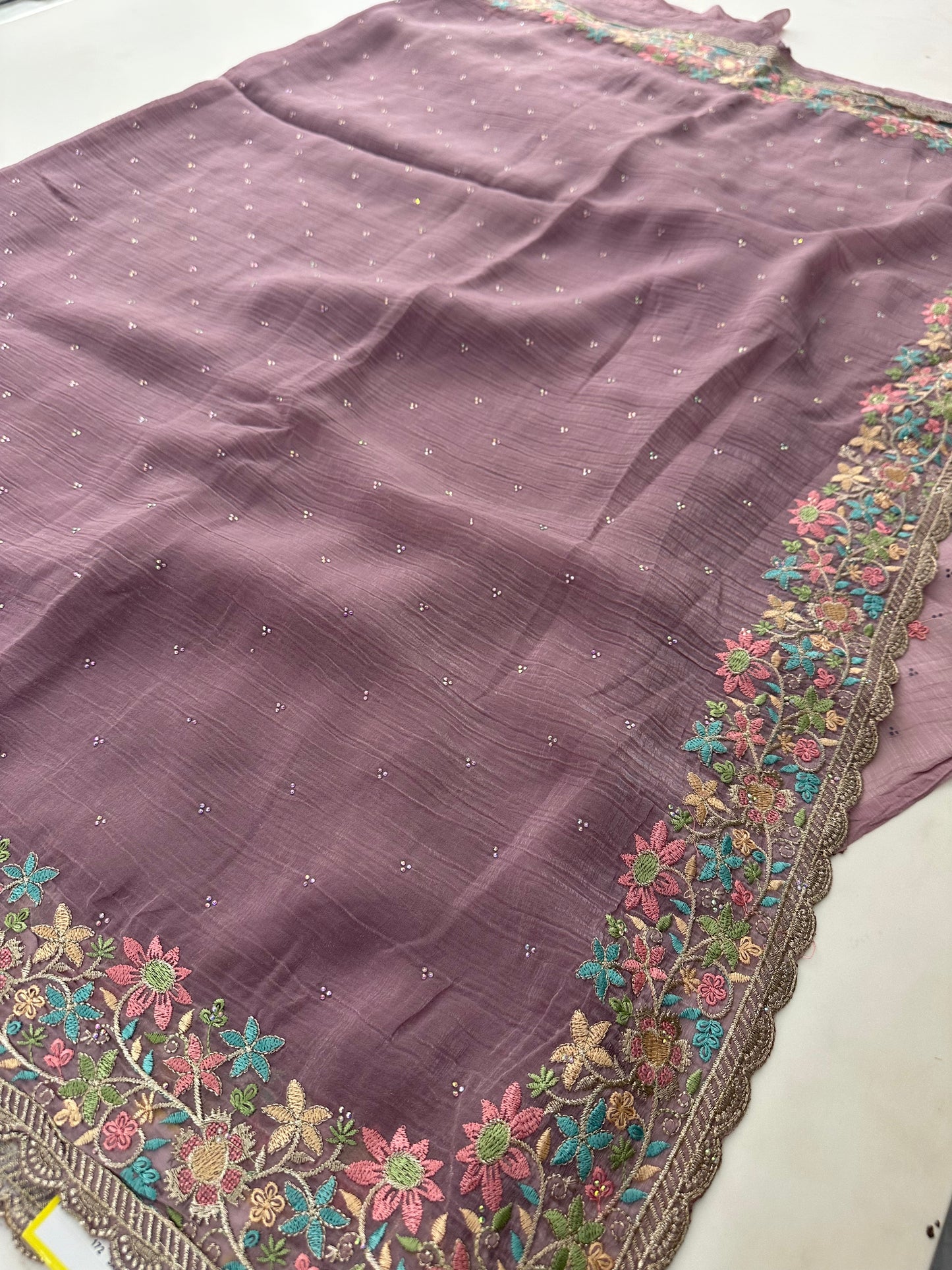 Organza Work Saree-M30