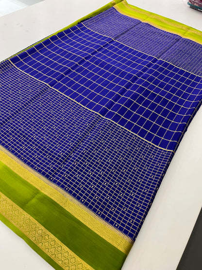 Pure Crepe Mysore Silk120 GSM