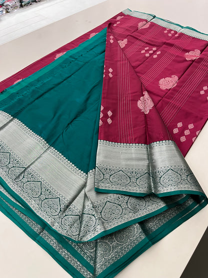 Semi Kanchi  Silk Saree