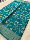 Tulips Linen Premium Saree-M13