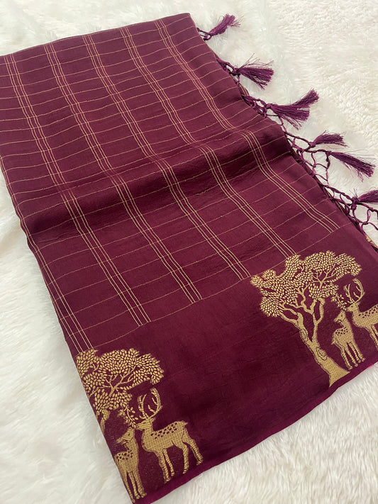 Banarsi Crape Silk-M9