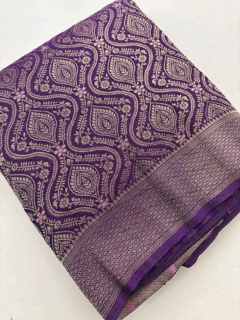 Brocade Crush Crape Georgette-J24
