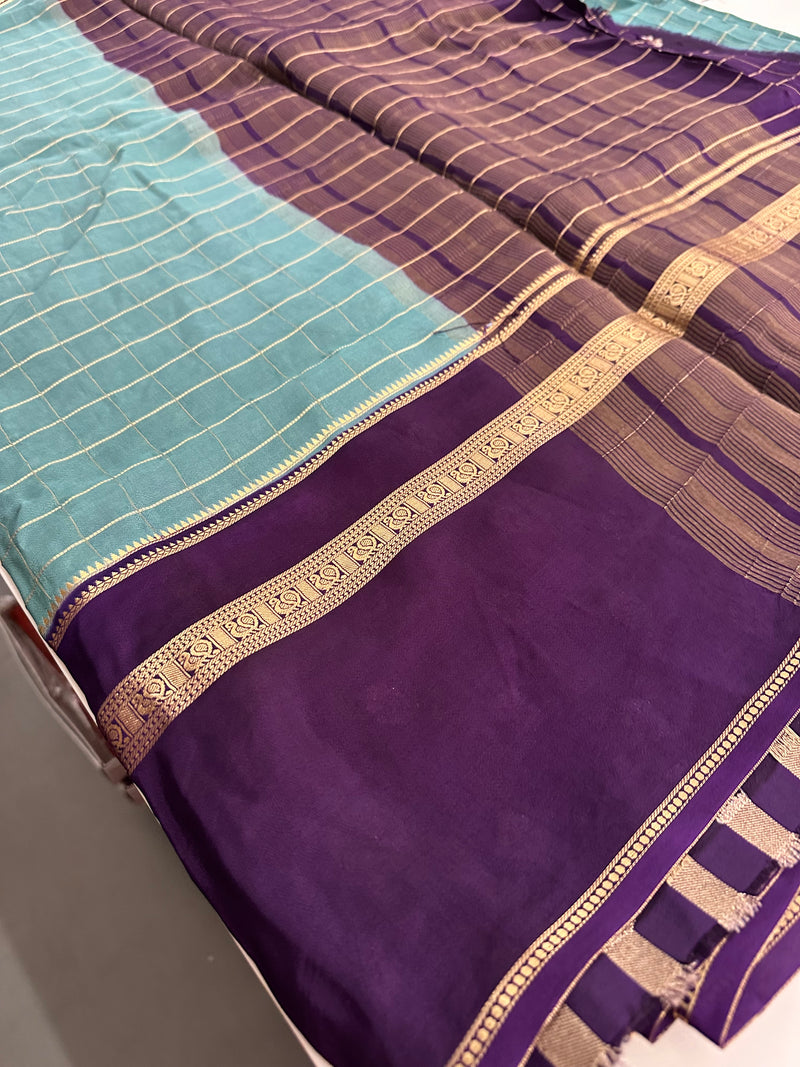 Banarasi Crape Viscose saree-M25