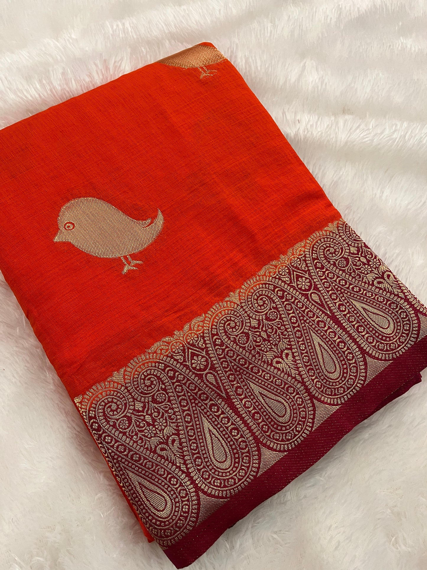 Crape Sparrow Buttas Fancy -F8