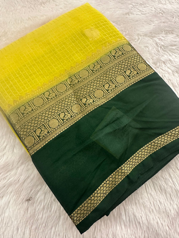 Premium Checks Crape-M13