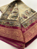 Tussar Fancy Printed -JU30