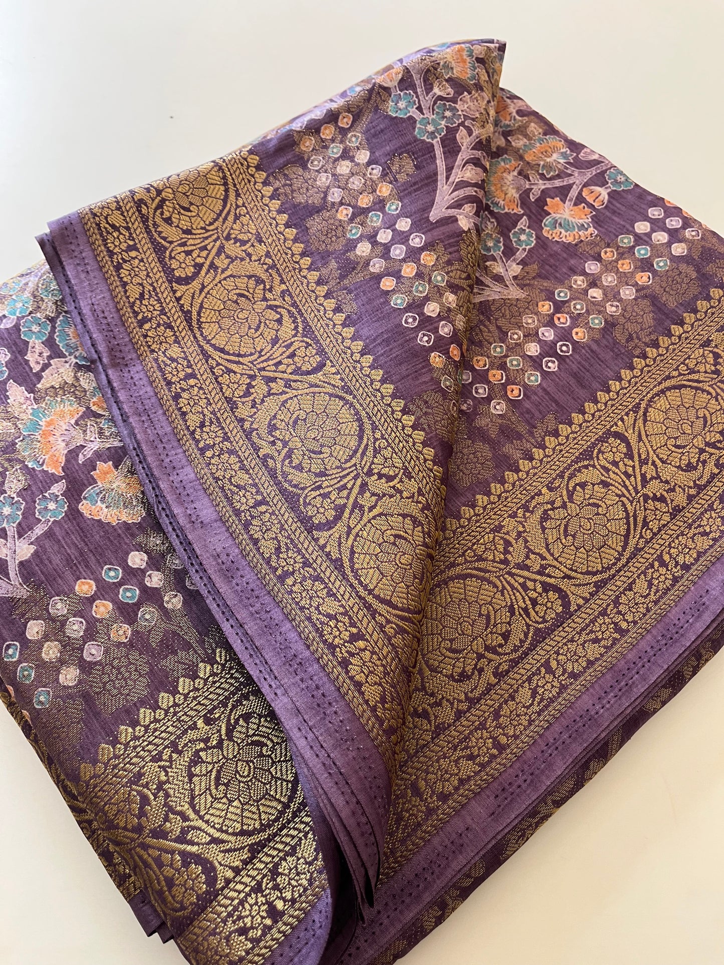 Tussar Printed Fancy