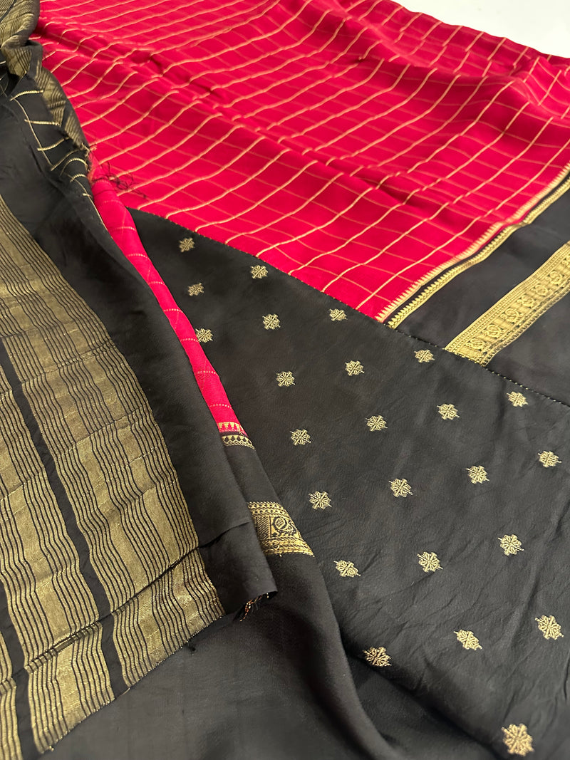 Banarasi Crape Viscose saree-M25
