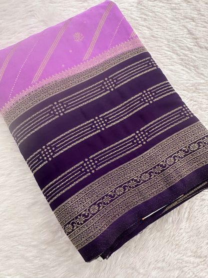 Premium Crape Designer Saree-M13