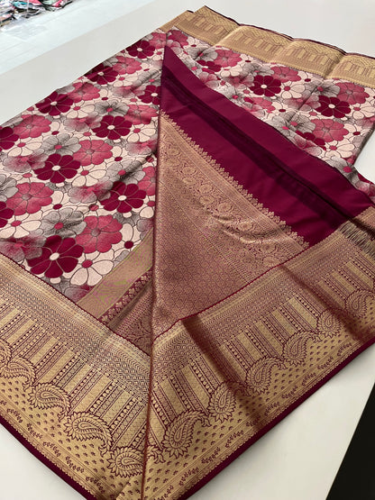 Pure Designer Silk Saree