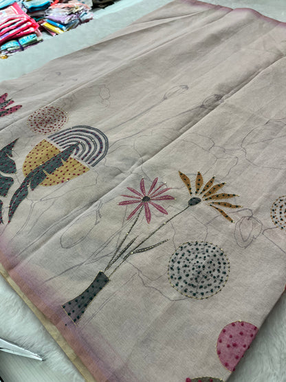 Knot Work Fancy Saree-F17