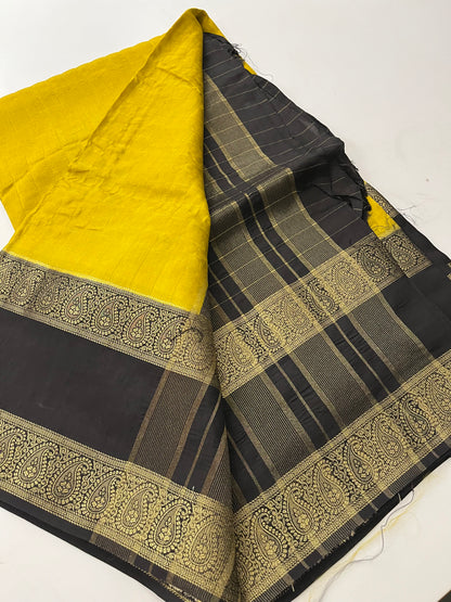 Dupion silk saree