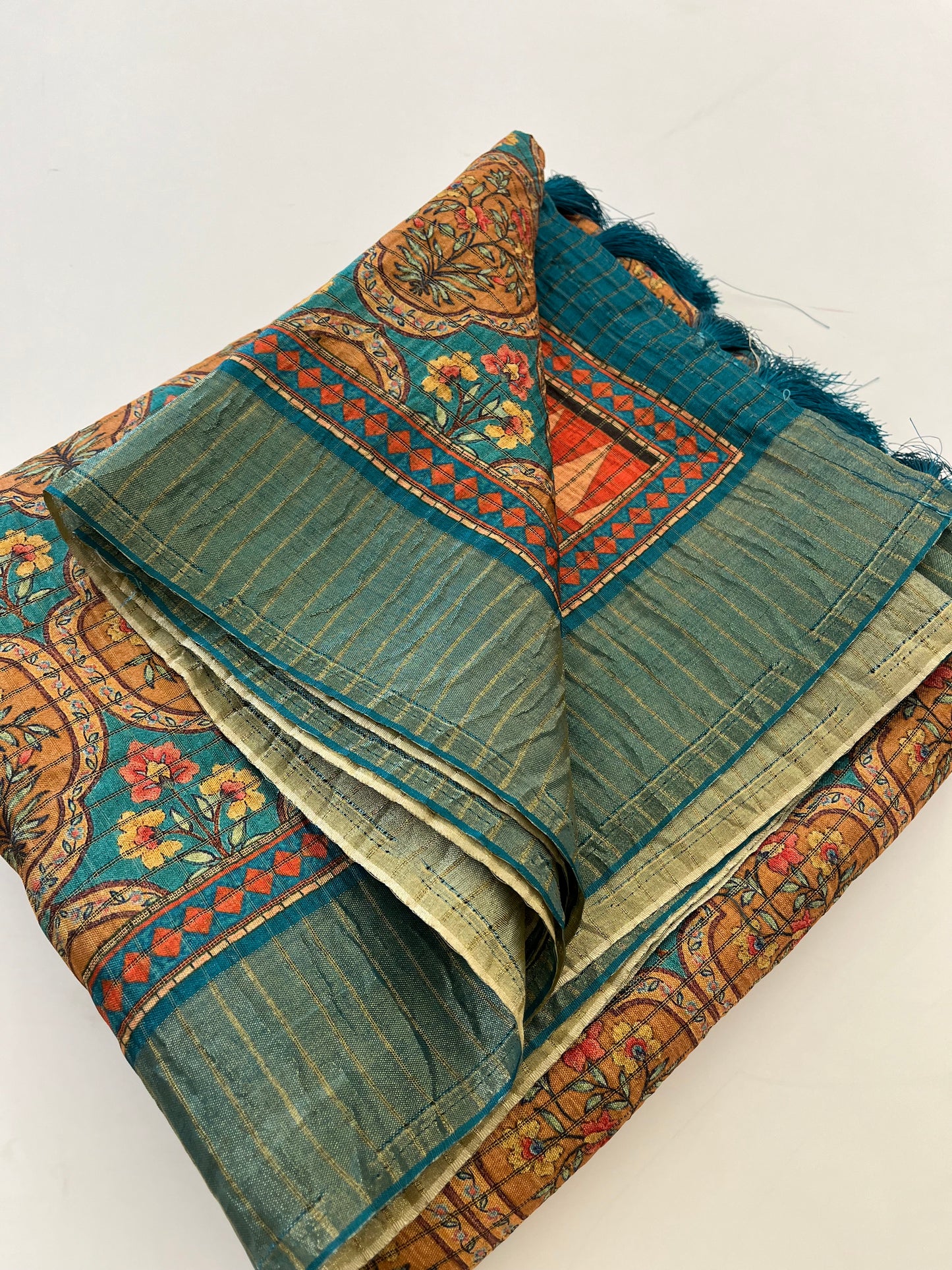 Crush Tussar Printed