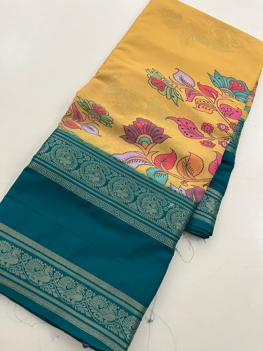 Ju10 Printed Semi Mysore Silk