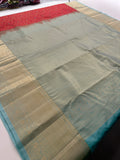 Kanchi Semi Silk Tissue Brocade-JU10