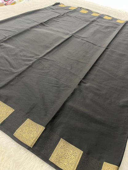 Premium Semi Mysore Silk Saree-F10