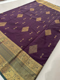 Semi Kanchi Silk Saree-J24