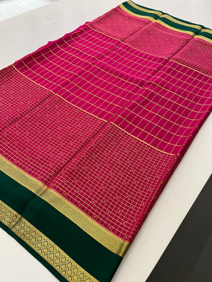Pure Crepe Mysore Silk120 GSM
