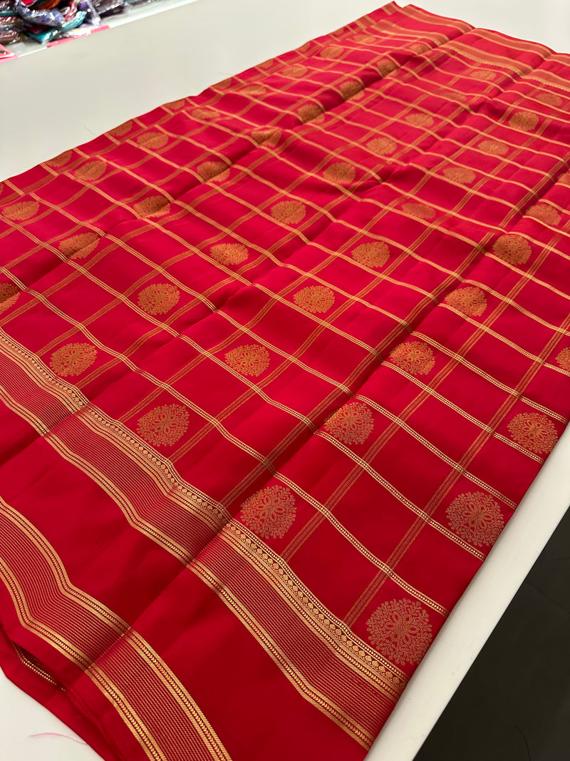 Self Kanchi Silk Sarees🌹