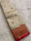 Tissue Kanchi Semi Silk Saree-JU8