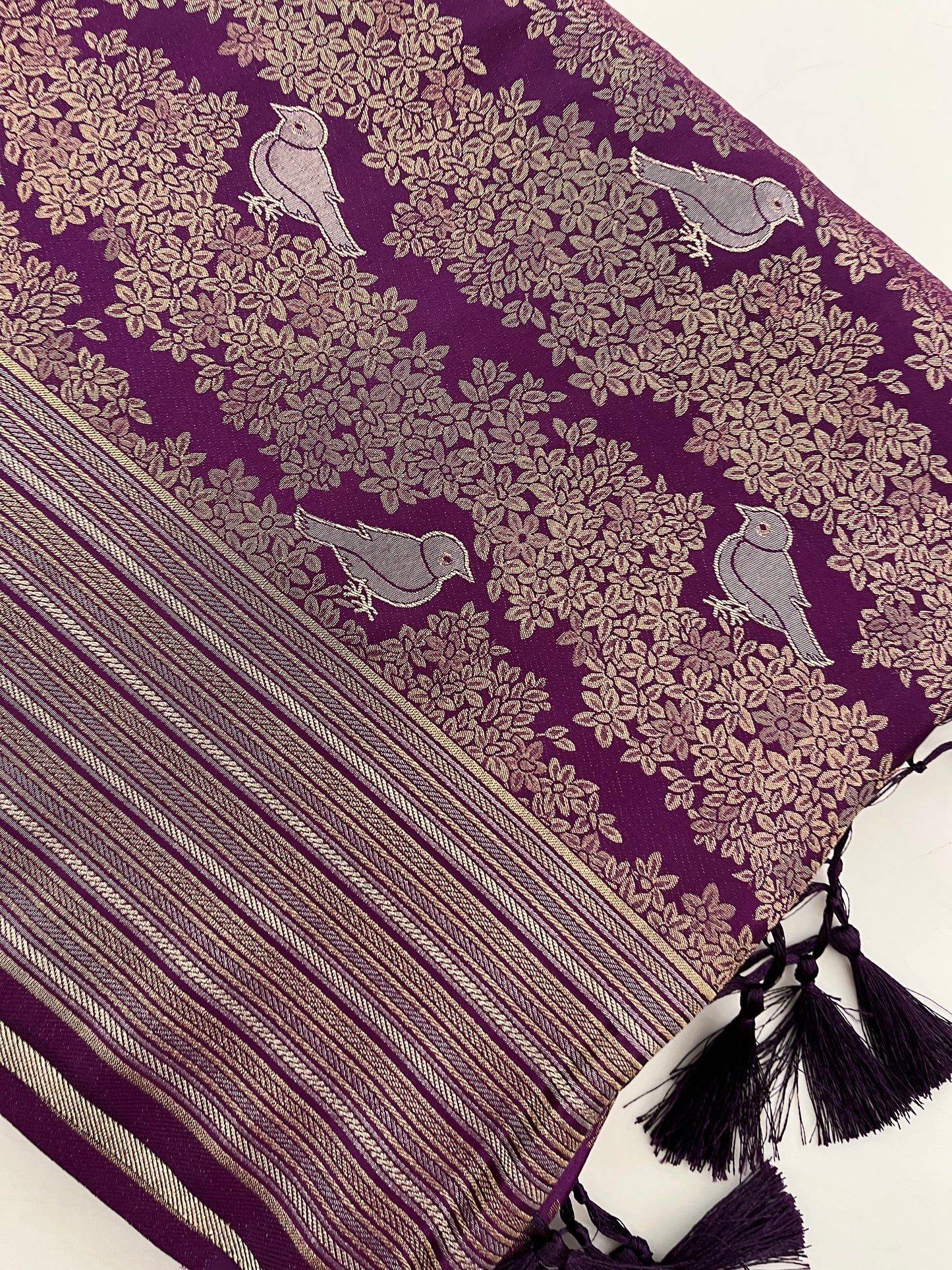 Crepe Brocade Banarasi
