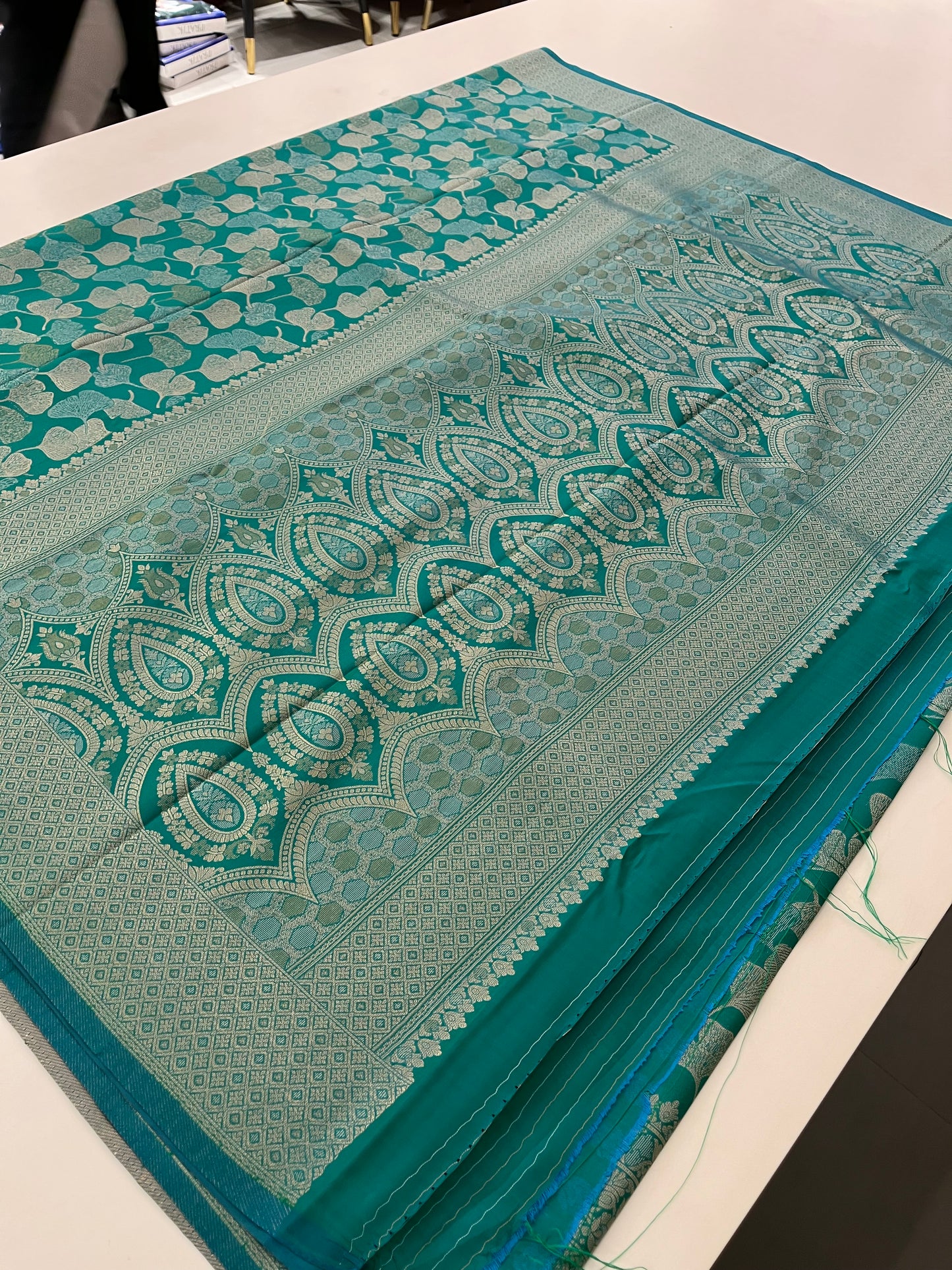 Double zari Soft Saree
