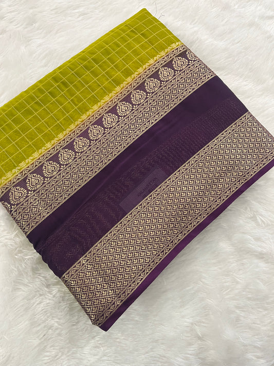 Semi Mysore Silk -F23