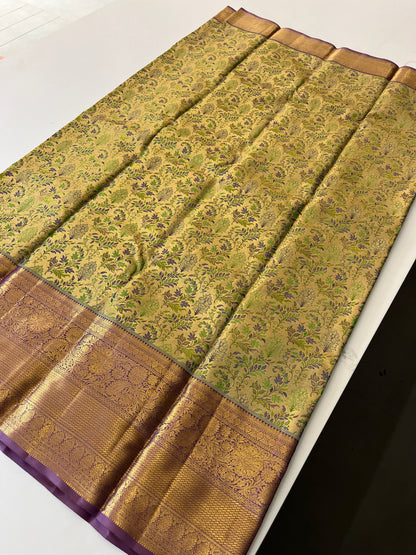 Pure Kanchi Puram silk saree