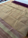 Semi Kanchi Silk Saree-(Ju2)