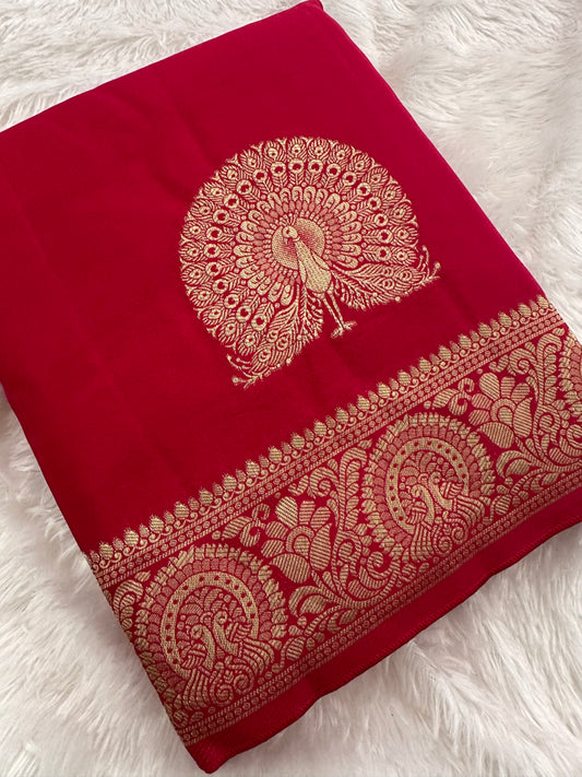 Designer Chinnon Crape-M28